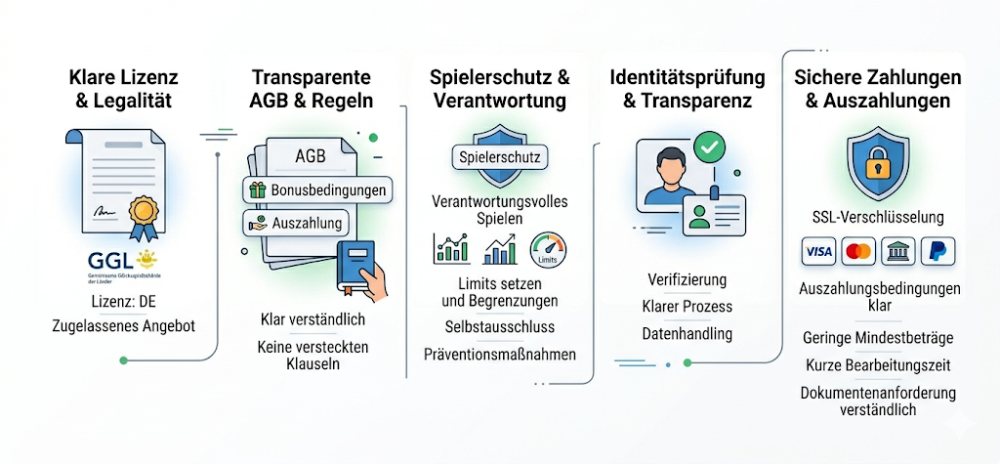 Woran du seriöse Anbieter sofort erkennst